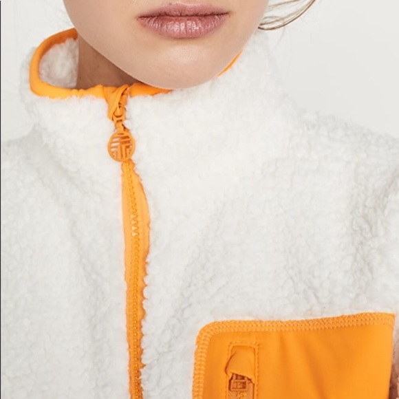 Tory Burch Sherpa Fleece Jacket - Picture 4 of 10